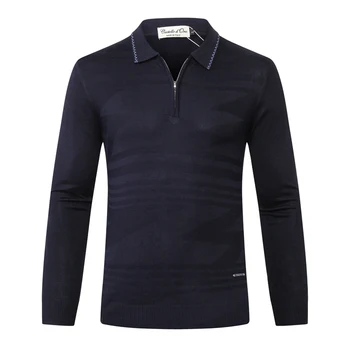 

Billionaire sweater wool fashion men's new style comfort casual high quality zipper collar male M-5XL free shipping