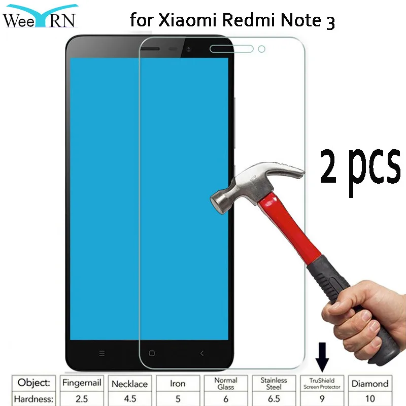 tempered glass screen protector flim for xiaomi redmi note 3 01