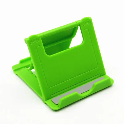 Универсальный Регулируемый Настольный держатель для планшета, многоугольная Подставка для планшета, аксессуары для iPhone X 8 7 Plus, подставка для телефона, держатель для Xiaomi - Цвет: green