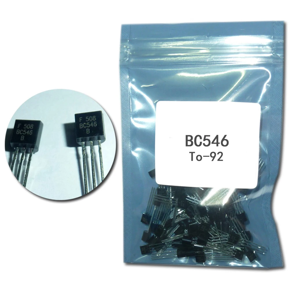100pcs/lot BC546 to92 NPN transistors MOS set of transistors kit bc546 TO 92 rf transistors