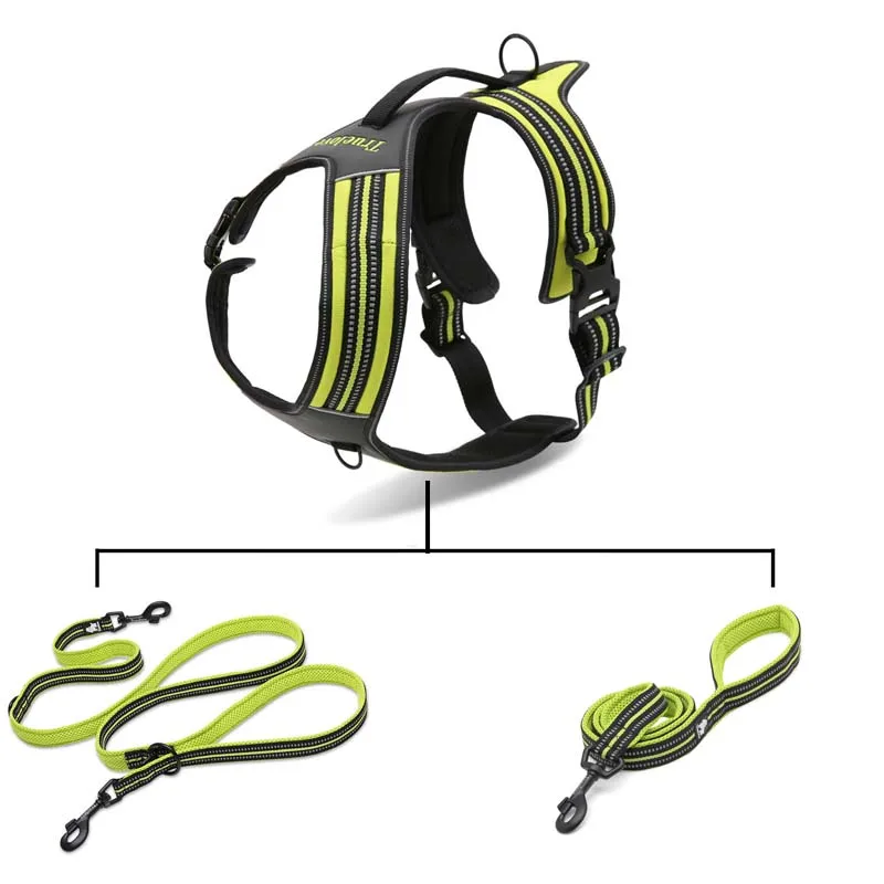 MySudui Truelove No Pull Dog Harness Dog Pet Harness Vest Large Small Harness Vest Adjustable Safety Walking Harness For Dog (11)