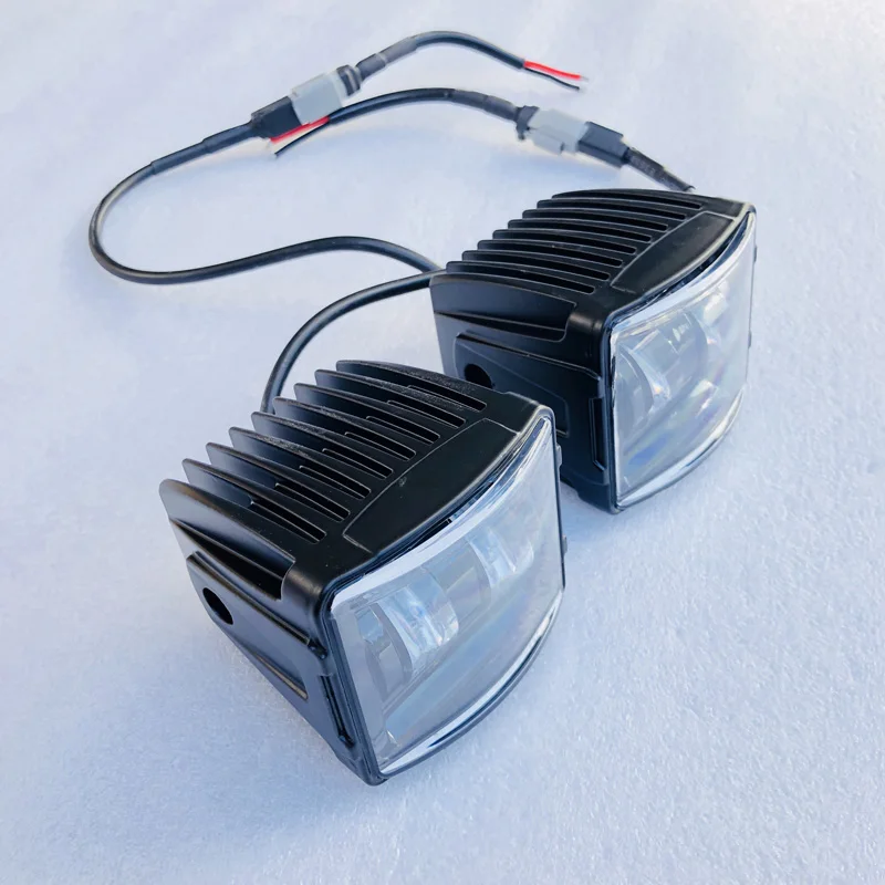 12 v-24 v led DRL Дневной Бег свет вспомогательное Вождение противотуманных фар с радиальные внедорожные шины 4x4 прожектор Водонепроницаемый фар для мотоцикла ATV