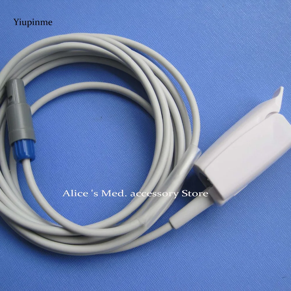 Edan reusable adult finger clip spo2 sensor 3 meter 10ft MS3-109069 M15-40099 Redel 6 pins connector Edan reusable adult finger clip spo2 sensor 3 meter 10ft MS3-109069 M15-40099 Redel 6 pins connector