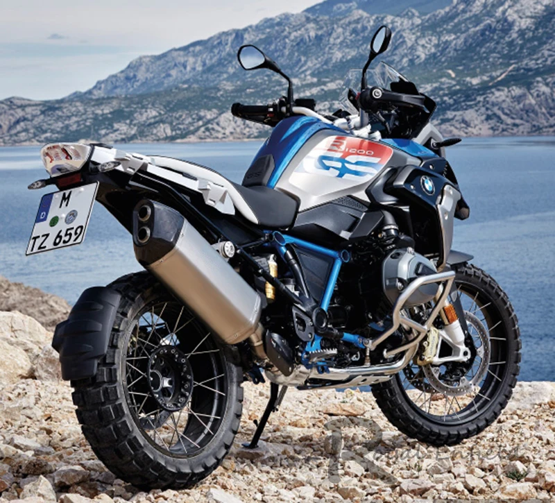 Выхлопной глушитель для Мотоцикла BMW R1200gs R1250gs ADV выхлопной ручной работы с