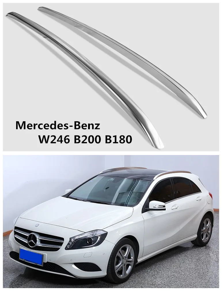  Auto Roof Racks Luggage Rack For Mercedes-Benz W246 B200 B180 2011-2017 High Quality Brand New Alum
