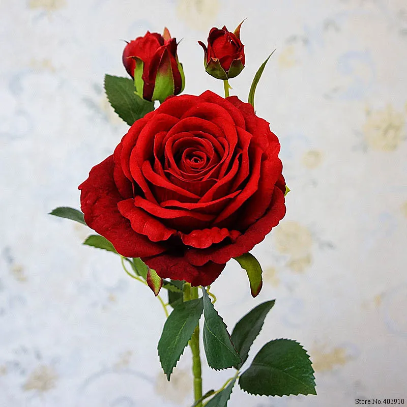 Роскошные Искусственные цветы из черной розы, искусственные цветы, подарок на день Святого Валентина, свадебные цветы, украшение для дома, розы Флорес