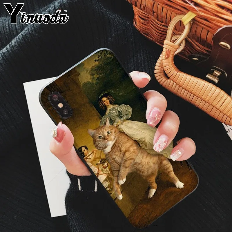 Funny Leonardo da Vinci Mona Lisa Pat Cat Art