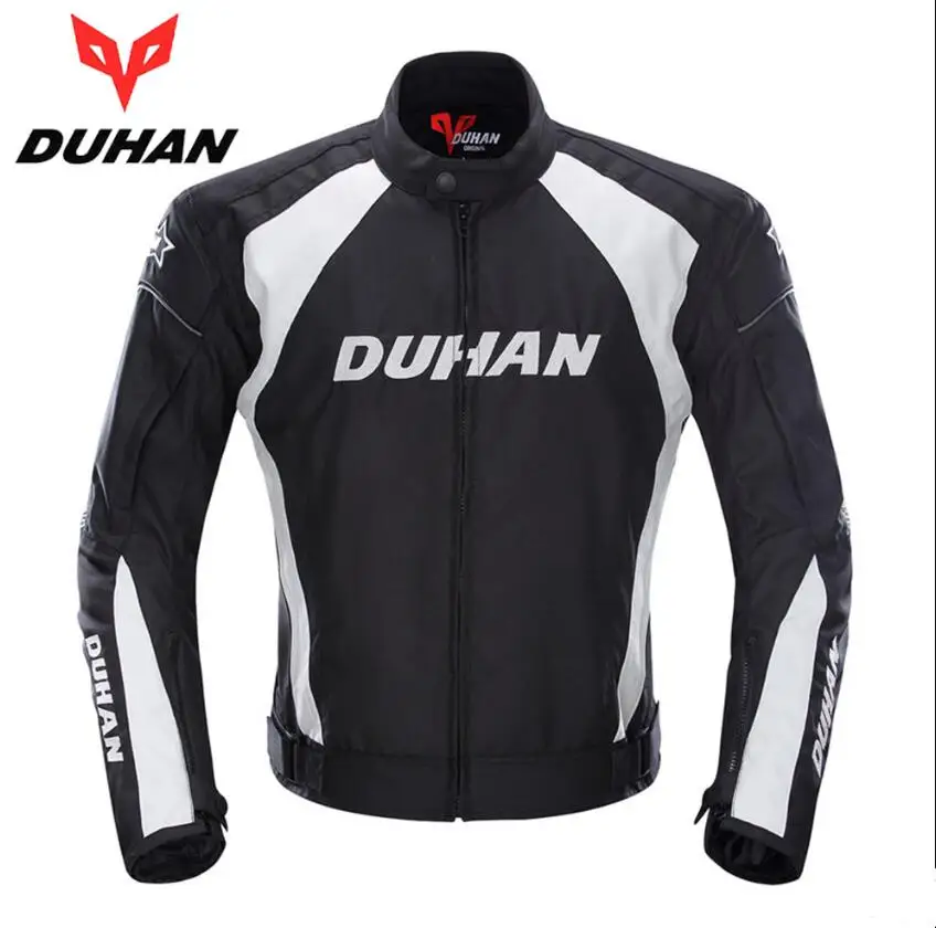 DUHAN мотоциклетная куртка гоночная Мото куртка одежда с пятью защитными дышащими водонепроницаемыми и ветрозащитными ламинированная ткань