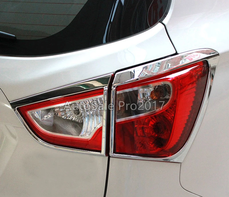 

Car styling For Suzuki sx4 s-cross 2014-2018 ABS Chrome Car Rear Tail Light Lamp Cover Trim sticker Auto accessories High-qualit
