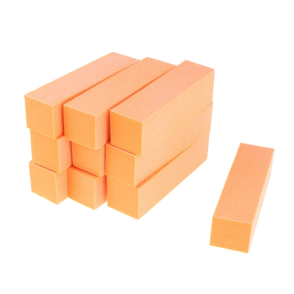 Lots 10 Pro Nail Art Care Buffer Buffing Sanding Block Files Grit Acrylic Tools for Natural/Artificial/Gel Nails Polish Trimming