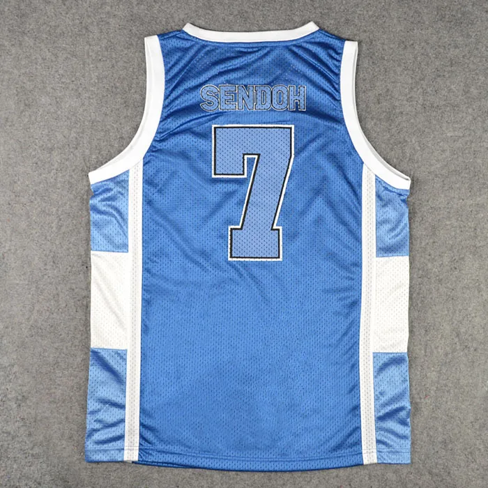 Slam Dunk Ryonan High School No.7 Sendoh Akira Cosplay Top