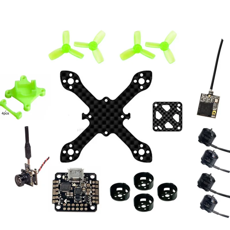 DIY-FPV-brushless-micro-indoor-drone-BNF-kit-70mm-pure-carbon-quadcopter-frame-kit-unassembled-16mm