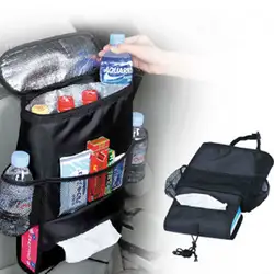 Мульти-функция хранения сумка с петлями изолированный охладитель мумия детские коляски карманы для путешествий автокресло назад дорожная