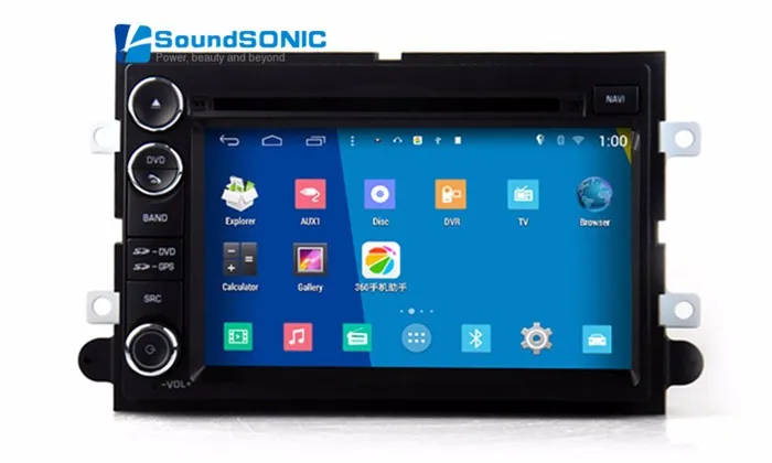 Sale For Ford F450 F550 Taurus Freestyle Mercury Montego Mountaineer Monterey Milan Sable Android 4.4.4 Car Radio Stereo DVD GPS 13