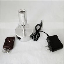 3 года гарантии 1 Вт/3 Вт подзарядка светодиодная точечная лампа, батарея беспроводной дисплей лампа, пульт дистанционного управления Свадебный светильник