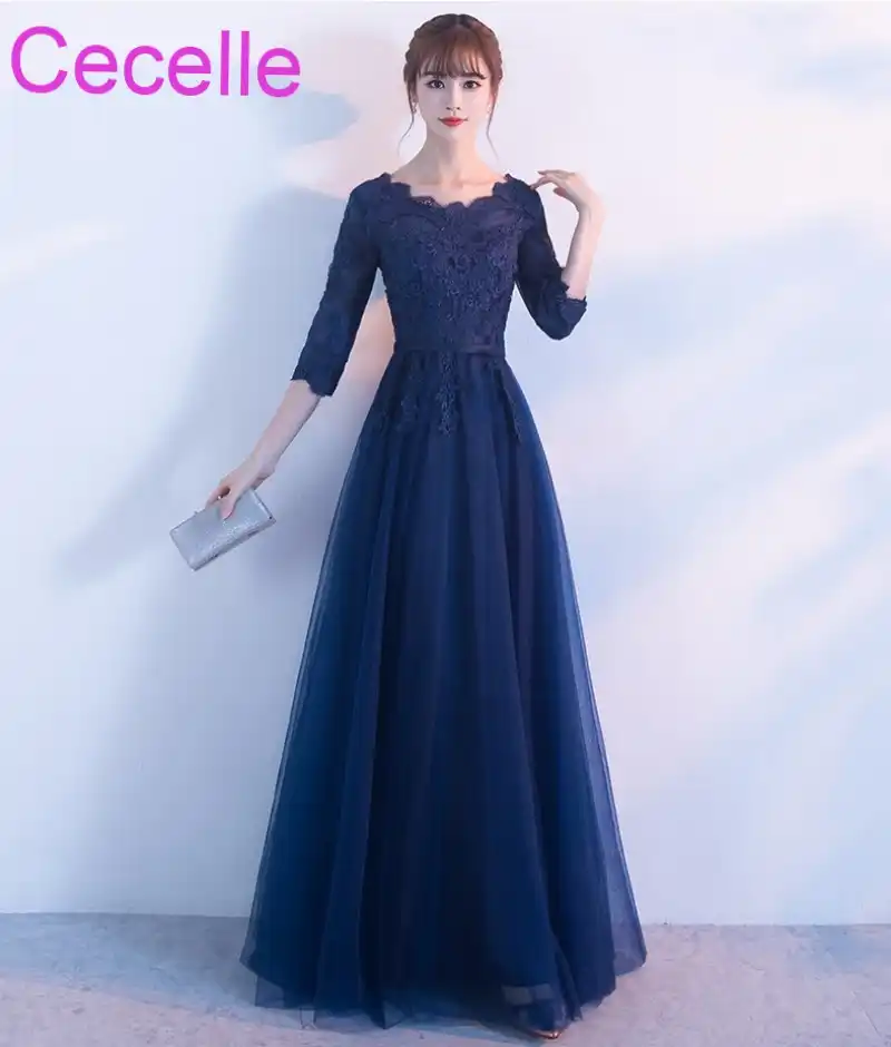 modest floor length formal dresses