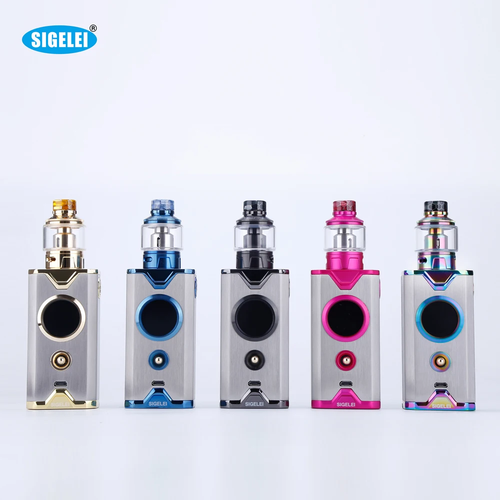 Shikra Kit NEWEST E Electronic cigarrete Vape kit Sigelei super power 10 - 200w New system design Better experience feelings Shikra Kit NEWEST E Electronic cigarrete Vape kit Sigelei super power 10 - 200w New system design Better experience feelings