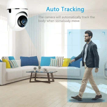 

Baby Monitor IP Camera Home Security Surveillance Camera Intelligent Auto Tracking Network WiFi Camera Wireless CCTV Camera