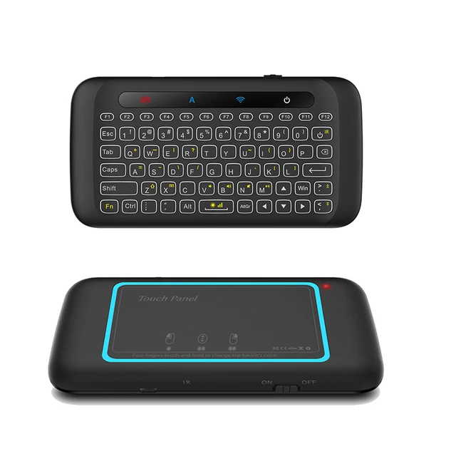 Best Price Backlit Touch Keyboard 2.4GHz Wireless Keyboard Touchpad Mini Keyboard for Android TV Box Laptop PC Tablet Raspberry Pi 3 B+ Best Price Backlit Touch Keyboard 2.4GHz Wireless Keyboard Touchpad Mini Keyboard for Android TV Box Laptop PC Tablet Raspberry Pi 3 B+