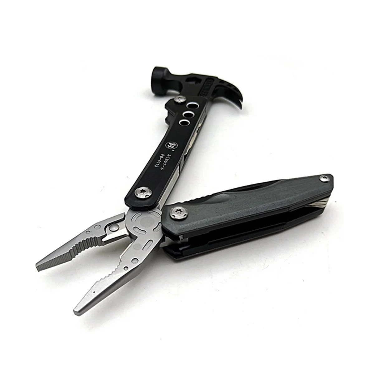 

Hammer & Pliers Multi-functional Tool 14 In 1 Portable Kit for Car Emergency