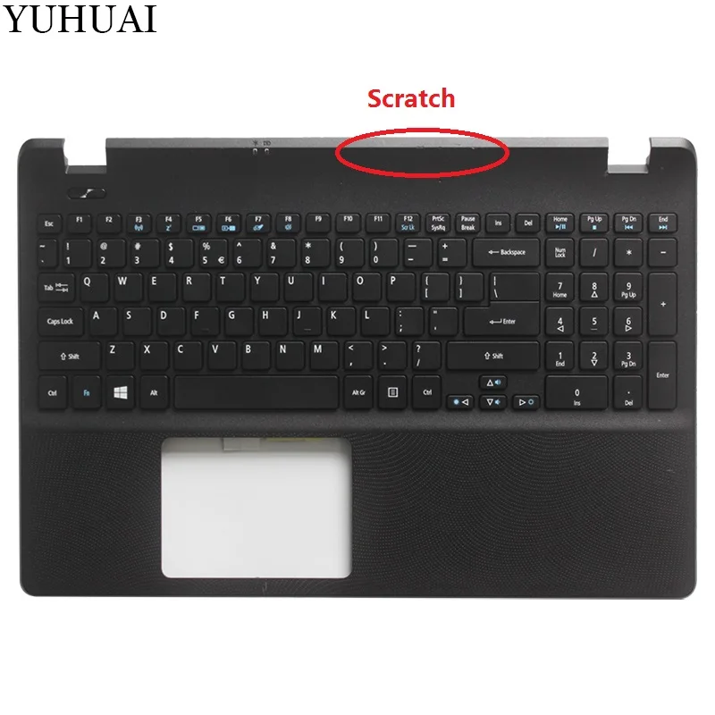 

98% NEW US keyboard FOR Acer Aspire E15 ES1-512 Laptop Palmrest with US Keyboard