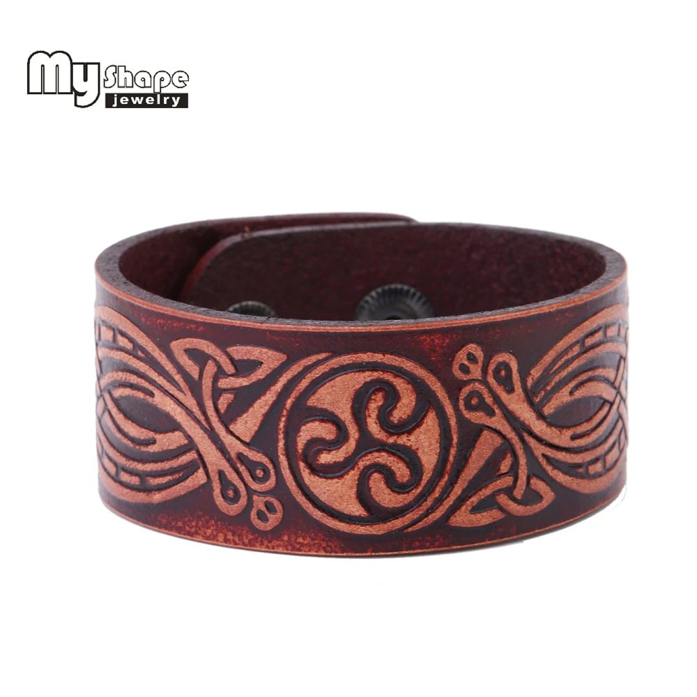 

my shape 2018 New Arrival Women Leather Bracelet wristband Jewelry Fashion Gift for Girlfriends Boyfriends jewelry accessories