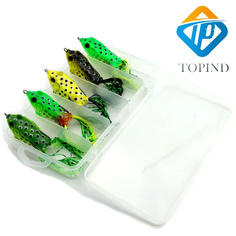 frog fishing lure set
