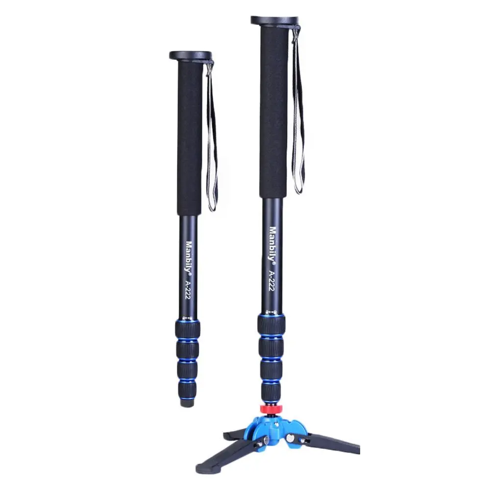 Manbily A 222 A222+M 1 M1 Base Tripod 1650mm Alumninum Camera Unipod