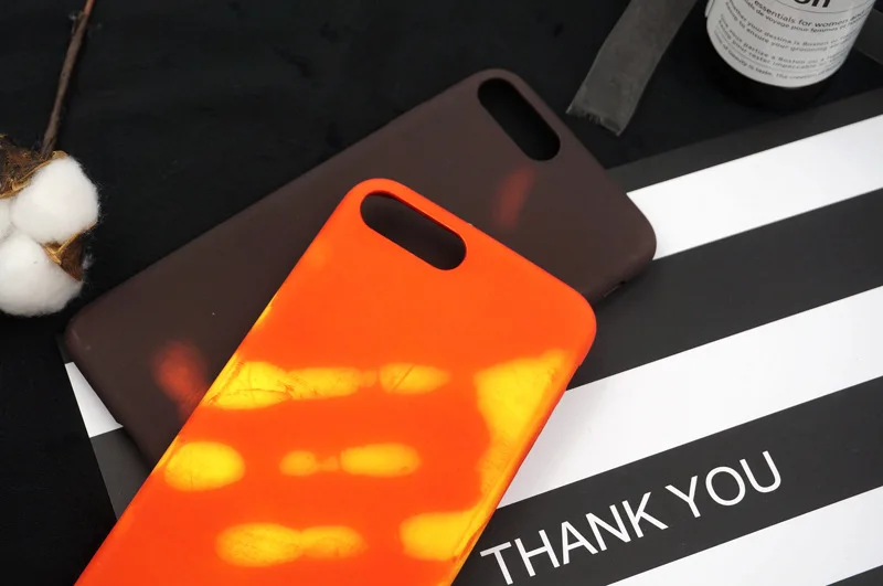 2017 New PC Thermal Sensor Heat sensitive color changing mobile phone cover case For iPhone 6 7 6s plus cases capa for apple 7 (15)