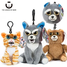 The Legend of Bear New Mini Feisty Pets Christmas Children Gift Change Face Stuffed Animal Doll Plush Toys Kids Cute Prank toy The Legend of Bear New Mini Feisty Pets Christmas Children Gift Change Face Stuffed Animal Doll Plush Toys Kids Cute Prank toy