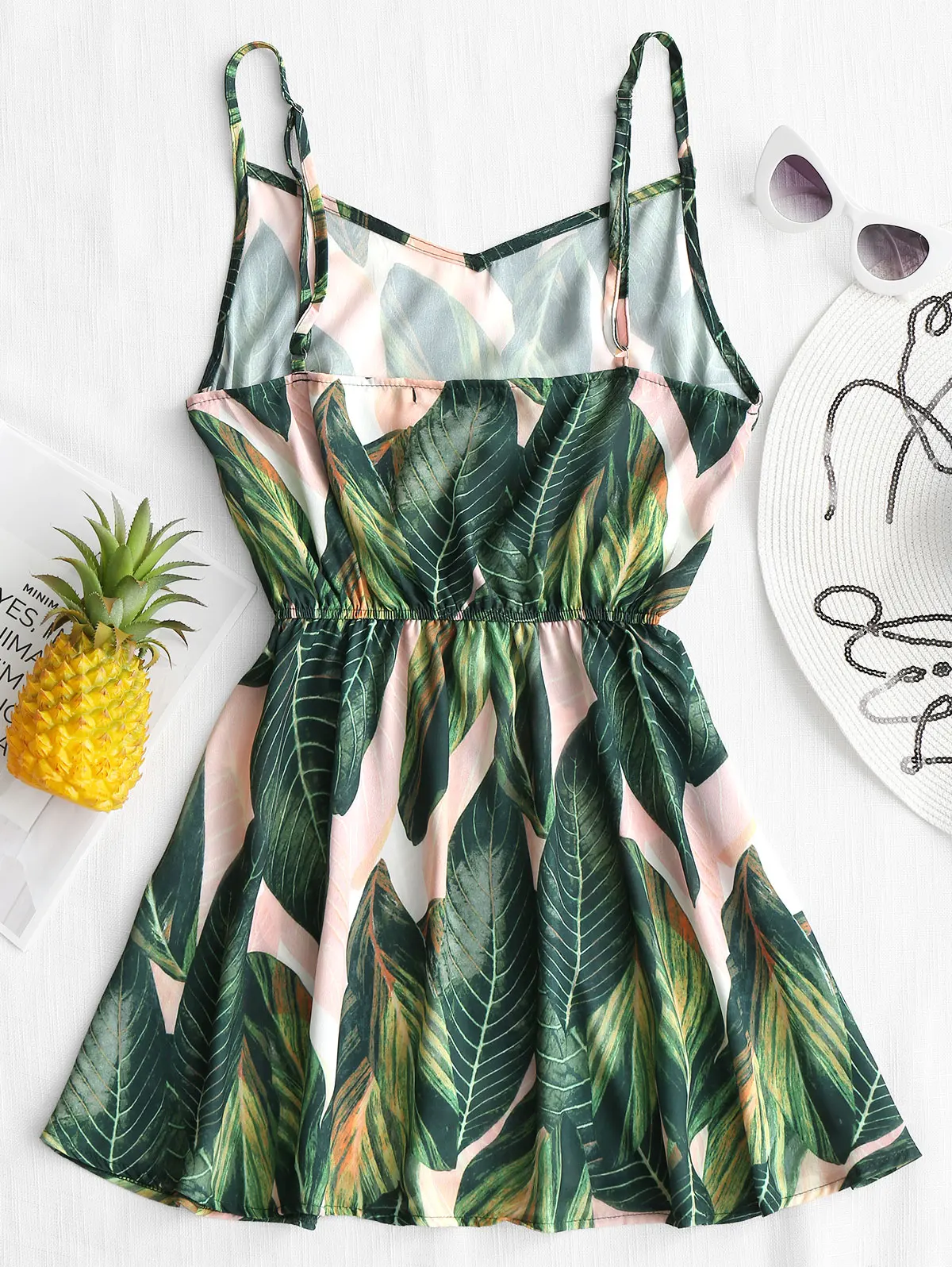 Платье футляр с принтом в виде листьев ZAFUL|Платья| |