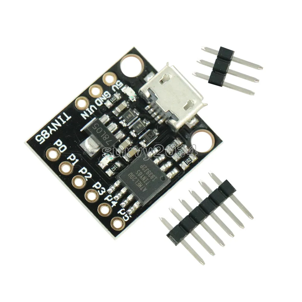 ATtiny ATtiny85 Digispark Kickstarter Micro USB макетная плата модуль для Arduino IIC IEC TWI SPI микроконтроллер низкой мощности