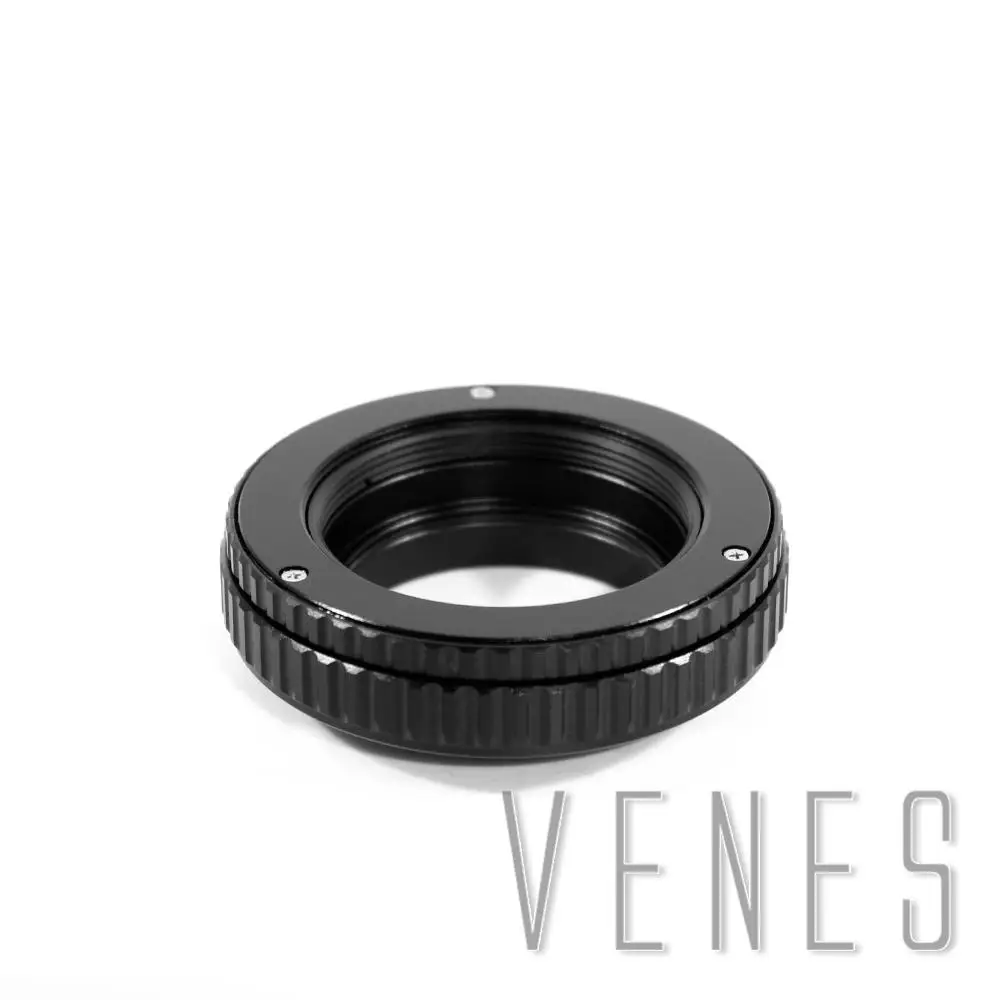 Pixco M39 Lens to M42 Camera Adjustable Focusing Helicoid Ring Adapter 13 -22mm Macro Extension Tube M39-M42