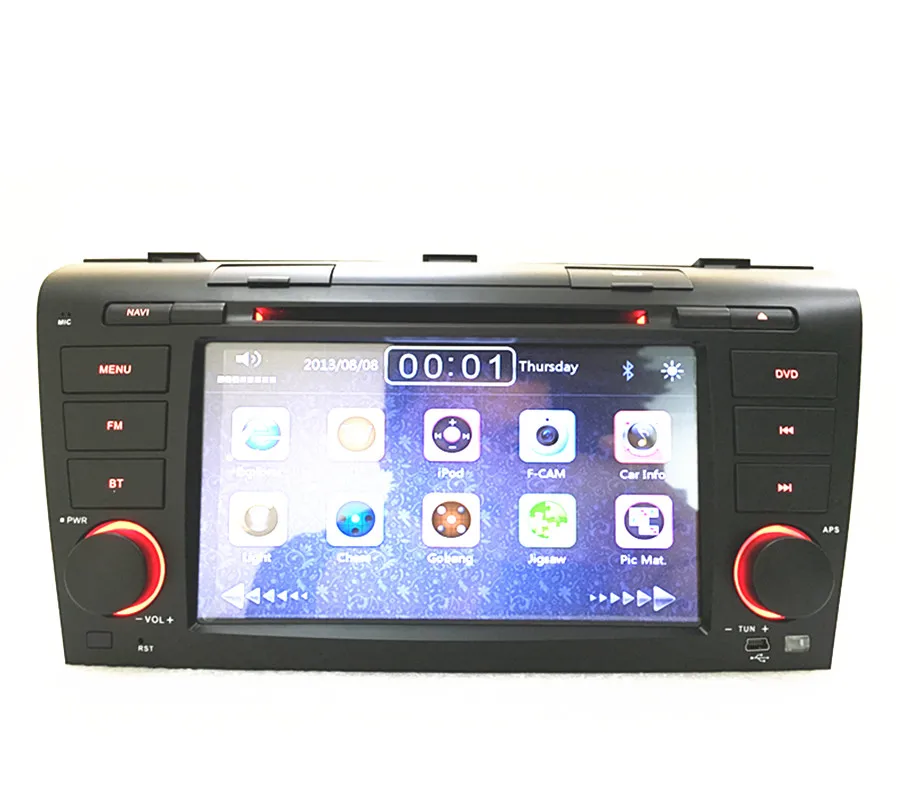 Discount Wholesale! car radio navigation DVD gps Player forMAZDA 3 2004-2009 Car radio Stereo With BT Ipod Steering wheel 1 Discount Wholesale! car radio navigation DVD gps Player forMAZDA 3 2004-2009 Car radio Stereo With BT Ipod Steering wheel 1