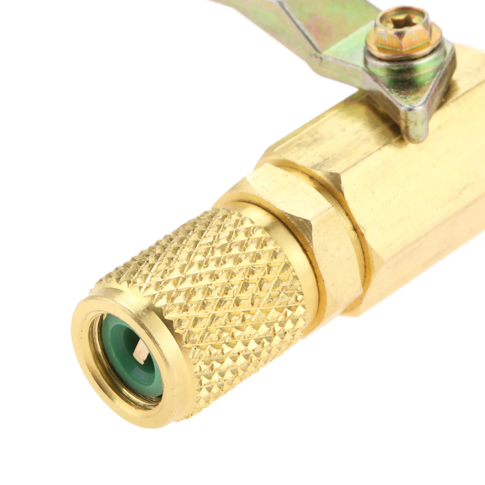 1 шт. прямые шаровые краны 1/4 &quotSAE Поворотный адаптер R410a R134a зарядные шланги