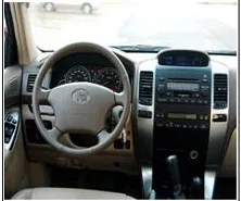 Tesla стиль Android 7,1 автомобильное радио gps стерео головное устройство для Toyota Land Cruiser Prado 120 2002-2009/Lexus GX470 BT без dvd плеера - Цвет: has original cd play