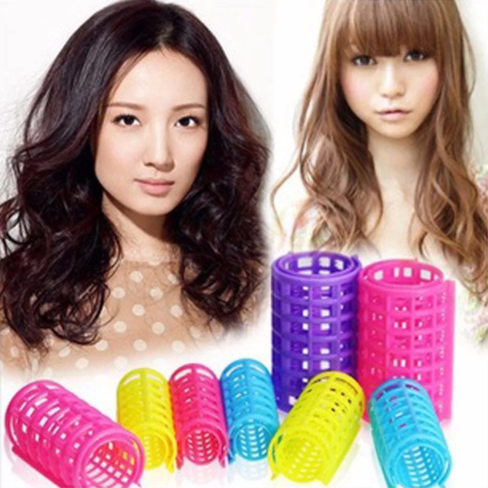 

12PCS DIY Hair Salon Curlers Rollers Tool Soft Small Hairdressing Tools New