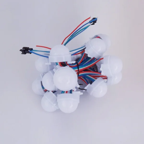 30 мм 3 светодиода RGB LED Pixel WS2811/UCS1903/SM16703 светодиодный модуль 12 В 5050 SMD развлечения