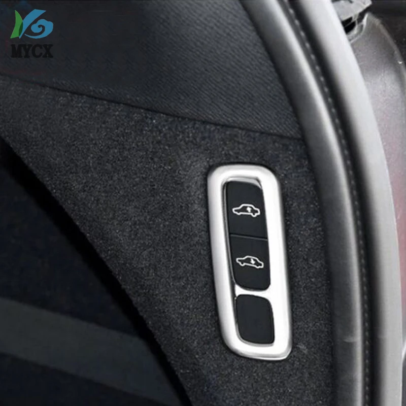 Матовая накладка кнопки регулировки кузова автомобиля для Volvo XC90 XC 90 2015 2016 2017 2018 ABS