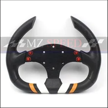 310mm Racing Steering Wheel PU Steering Wheel flat Racing Steering Wheel 4 buttons game steering wheel 310mm Racing Steering Wheel PU Steering Wheel flat Racing Steering Wheel 4 buttons game steering wheel