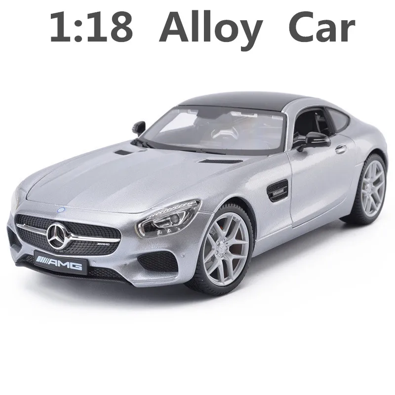 ФОТО Free shipping 1: 18 alloy car, high simulation model benz AMG GT , metal diecasts, coasting, the children's toy vehicles