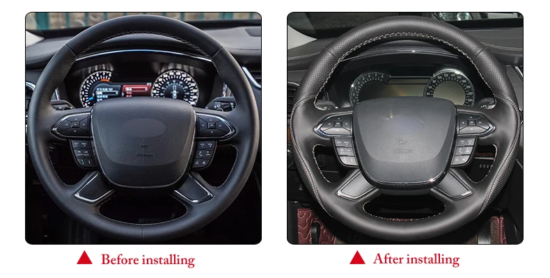 for Ford Taurus 2016 steering wheel cover
