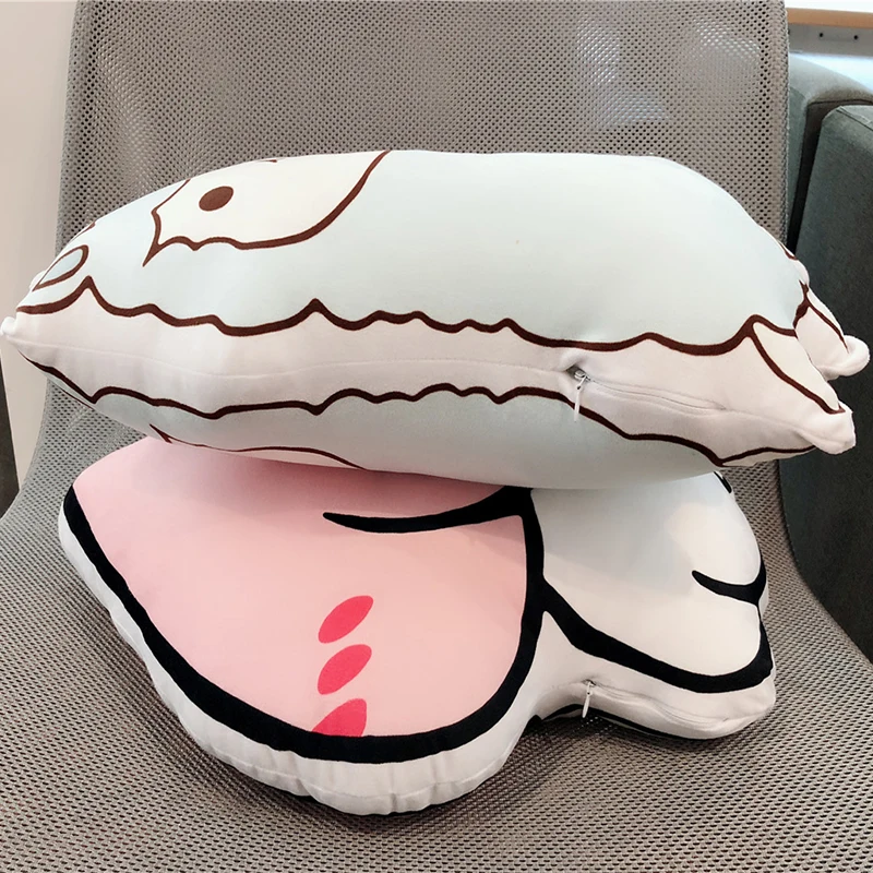 Плюшевая игрушечная Подушка с 3D рисунком 14 видов 45 см единорог кактус кролик утка