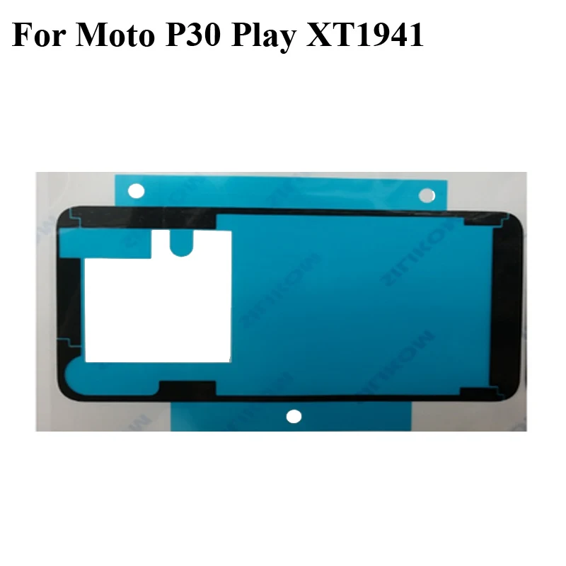 Комплект из 2 предметов для Moto P30 играть P 30 Батарея задняя крышка 3 миллиметровый