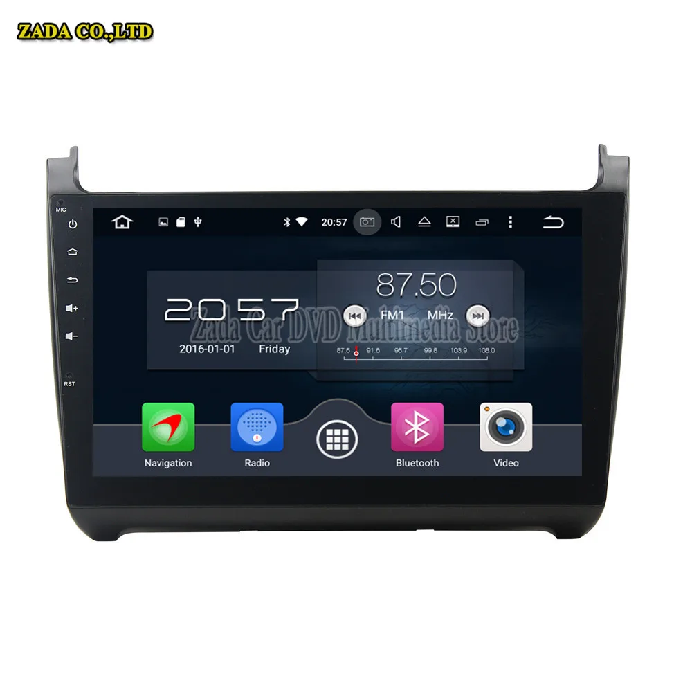 NAVITOPIA 10 1 дюймов 4 Гб + 64 8 Core Автомобильный gps навигация для VW POLO 2015 с Bluetooth/wi fi