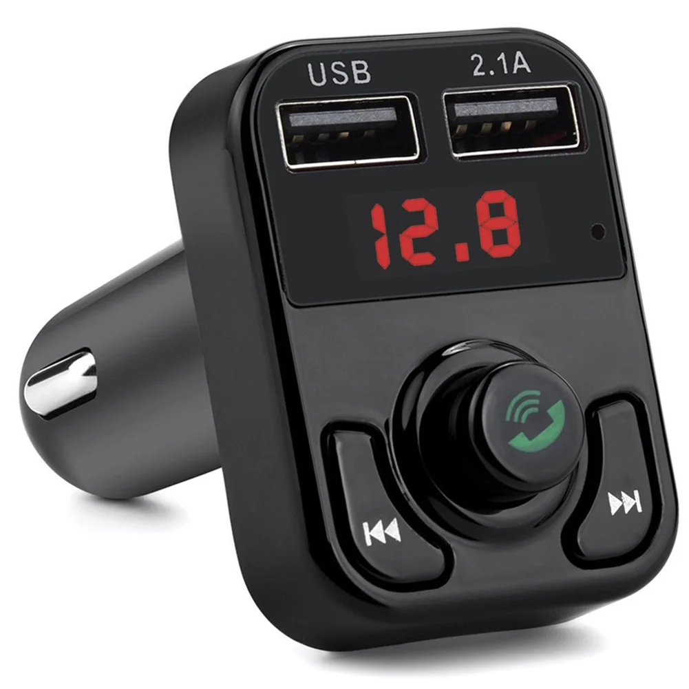 

Modulator ABS Accessories Bluetooth Receiver Car USB Charger Dual Port FM Transmitter Music Radio Handsfree MP3 Player Wireless