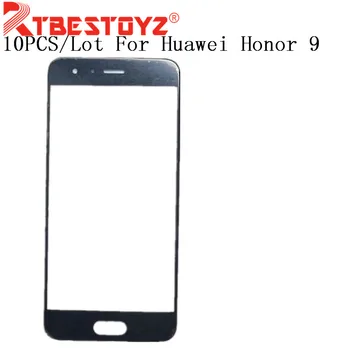 

RTBESTOYZ 10Pcs/lot High Quality Touch Panel Screen For Huawei Honor 9 Touchscreen Replacement Front Outer Glass Lens No LCD