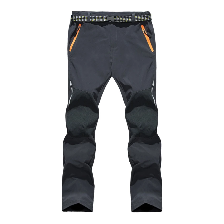 Gray WindTaste мужские летние быстросохнущие дышащие брюки спортивные походные ультра легкие походные мужские брюки KA105 - Цвет: Gray