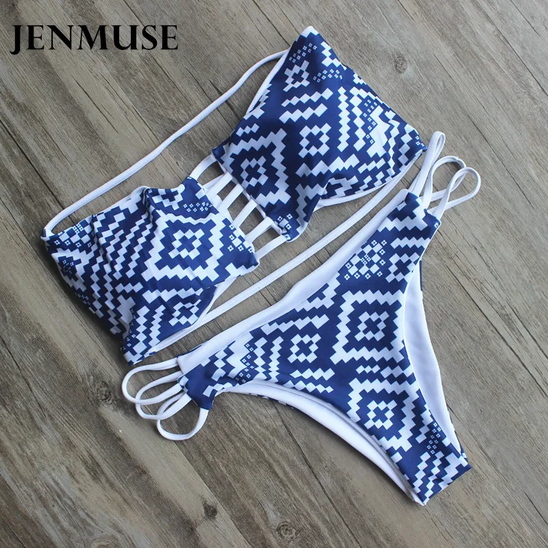 2017 Hot Sexy Bikinis Swimsuit Женщин Купальный Костюм Холтер Push Up Бикини Установить Плюс