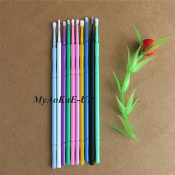 

5000pcs/lot Wholesale Lint Disposable Micro brushes Eyelash Extension Tools Individual Applicators Mascara High Quality